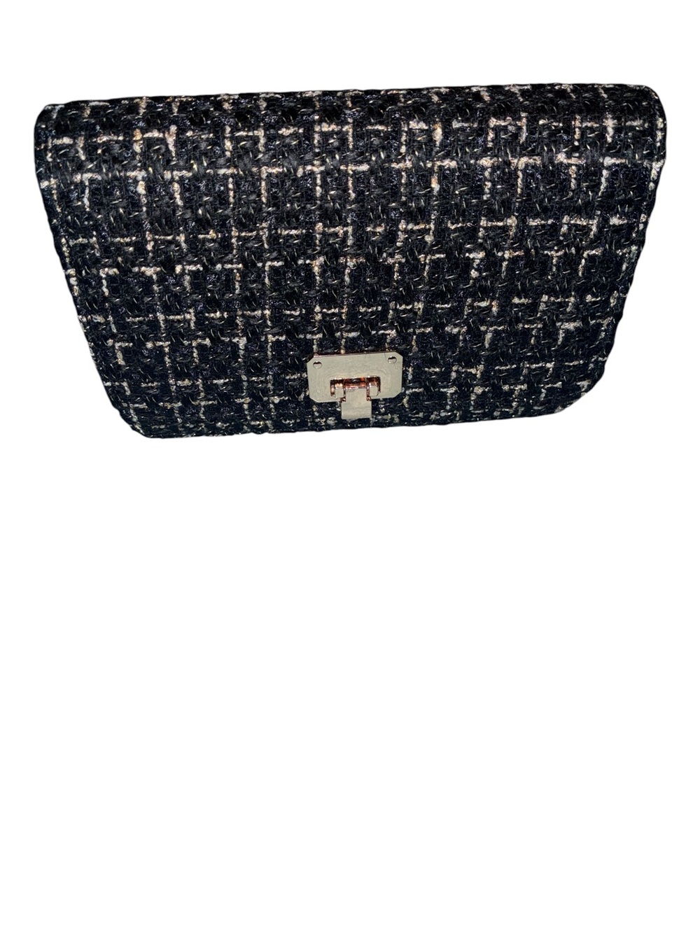 Blisfulady Tweed Shoulder Bag